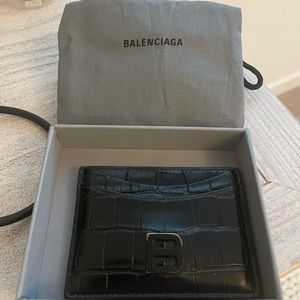 Balenciaga Hourglass Card Holder
